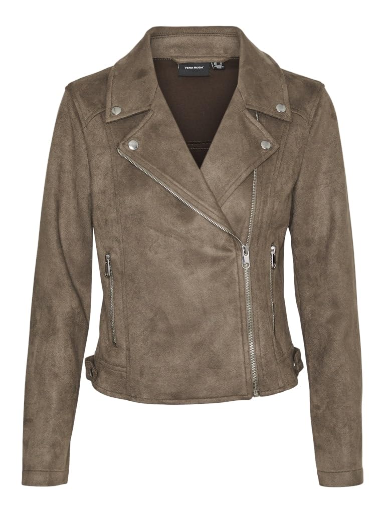 VERO MODA Women’s Vmjose Faux Suede Jacket