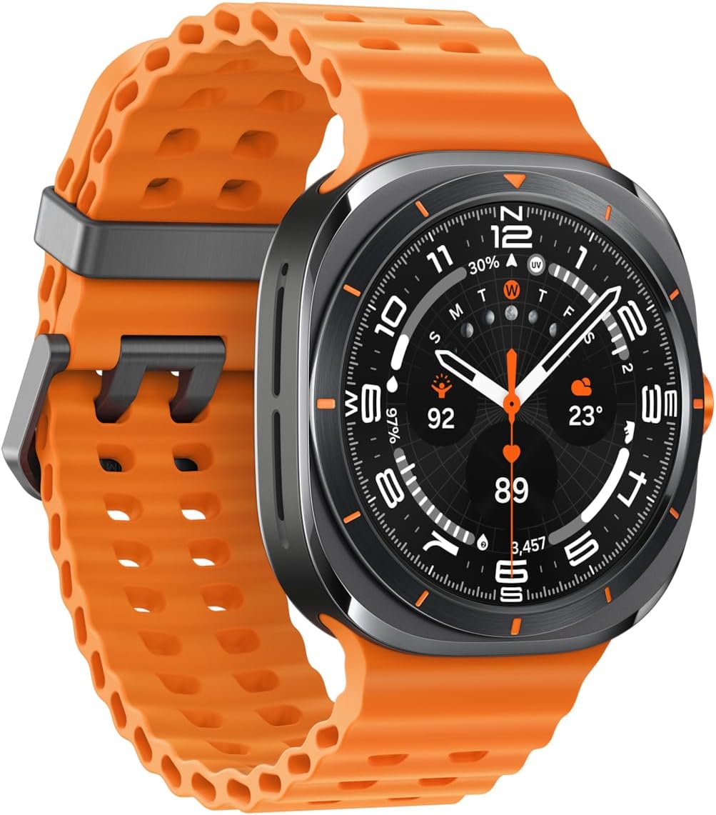 Samsung Galaxy Watch Ultra 3,81 cm (1.5") AMOLED 47 mm Numérique 480 x 480 Pixels Écran Tactile 4G Gris WiFi GPS