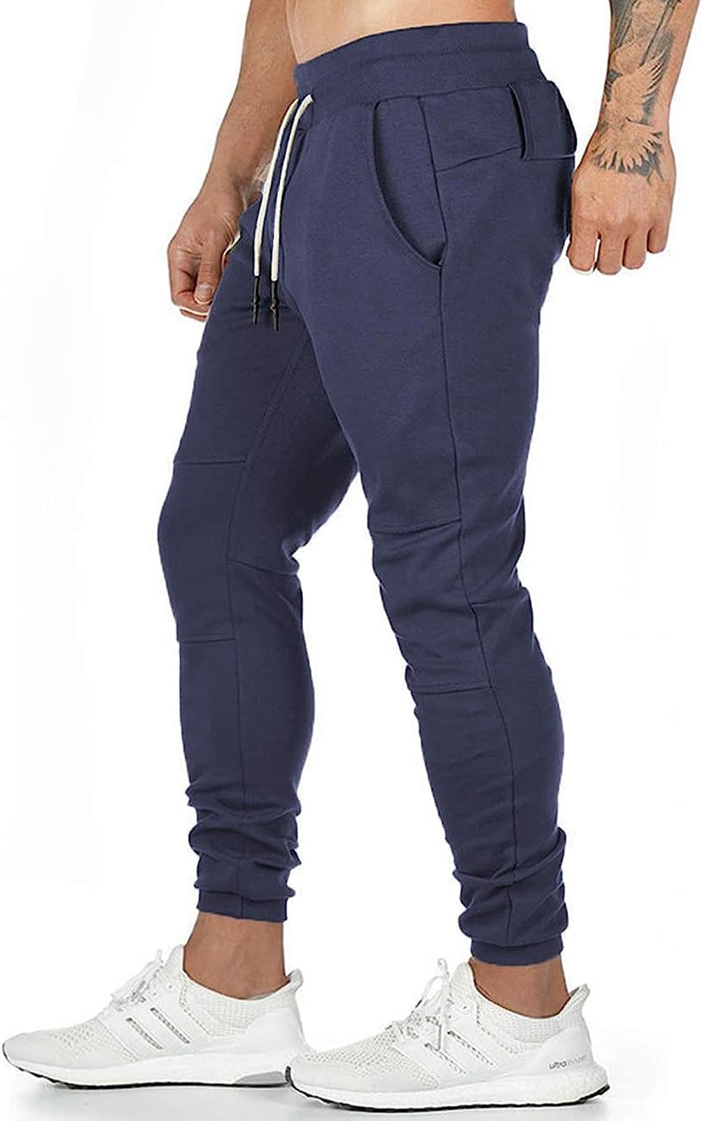 Men’s Slim Fit Cotton Jogging Pants – Long Sports Trousers
