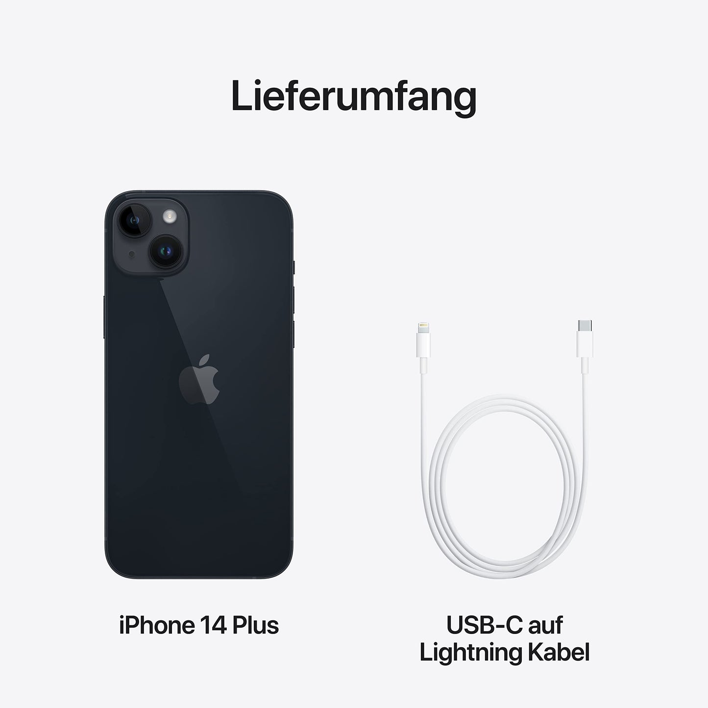 Apple iPhone 14 Plus - 6.7" Display - A15 Bionic - 5G - Dual Camera - iOS 16