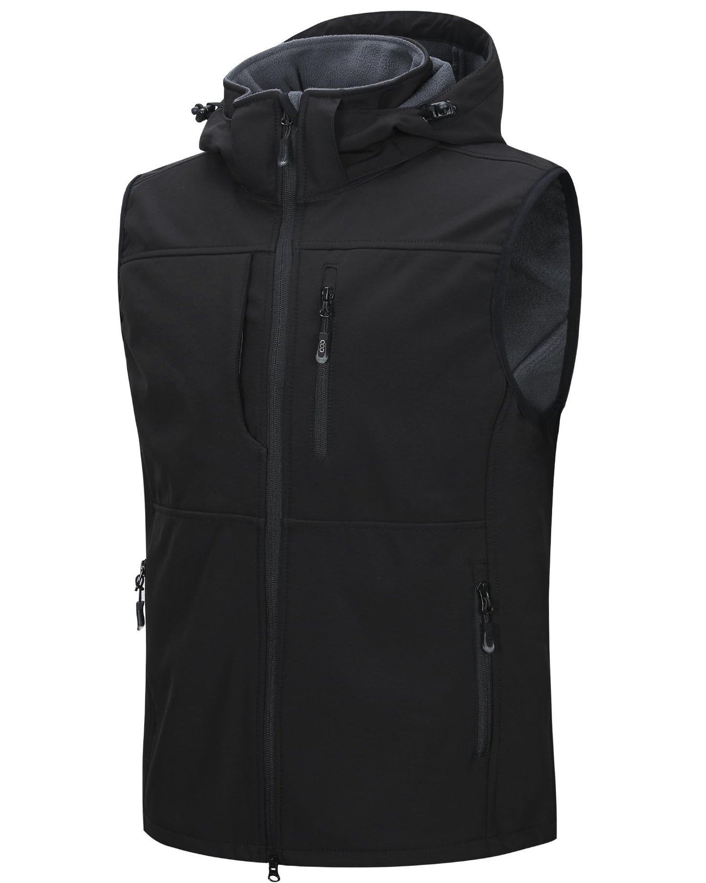 Men’s Outdoor Softshell Vest – Waterproof Sleeveless Jacket