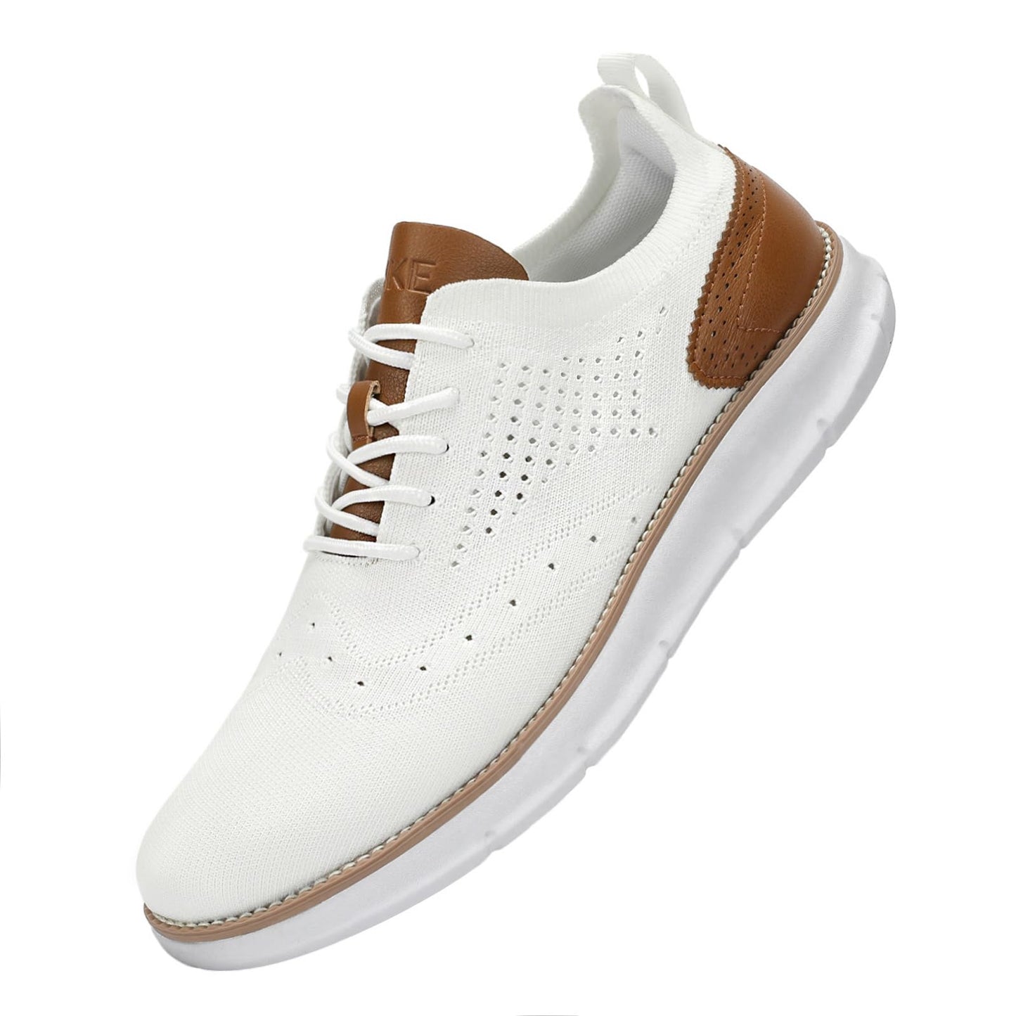 SVNKE Men's Dress Shoes – Breathable Knit Oxfords for Wedding & Casual Wear