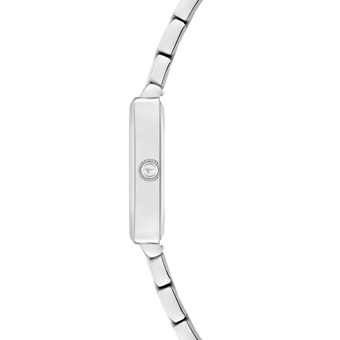 Tamaris ladies analogue wristwatch with quartz movement made of stainless steel with stainless steel bracelet