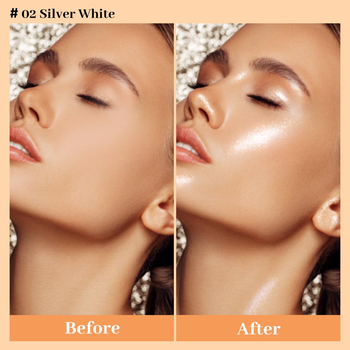 UCANBE Liquid Highlighter – Hydrating Body & Face Luminizer (3 Bottles)