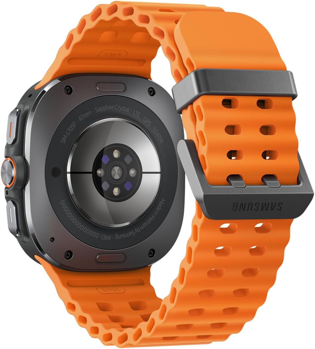 Samsung Galaxy Watch Ultra 3,81 cm (1.5") AMOLED 47 mm Numérique 480 x 480 Pixels Écran Tactile 4G Gris WiFi GPS