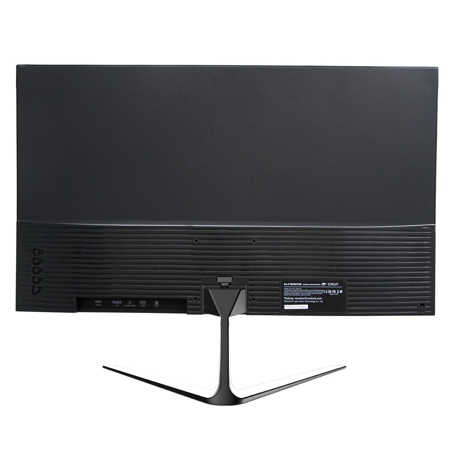 CRUA 27 Inch 200Hz Curved Gaming Monitor, FHD 1080P 1800R PC Monitor, 1ms GTG with FreeSync, Low Motion Blur, Eye Protection, VESA, DisplayPort, HDMI, Black