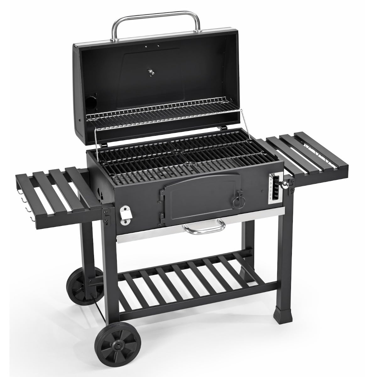 TAINO HERO XL BBQ Smoker GRILL CART Charcoal Grill Grill Fireplace Stand Grill Smoker Accessories