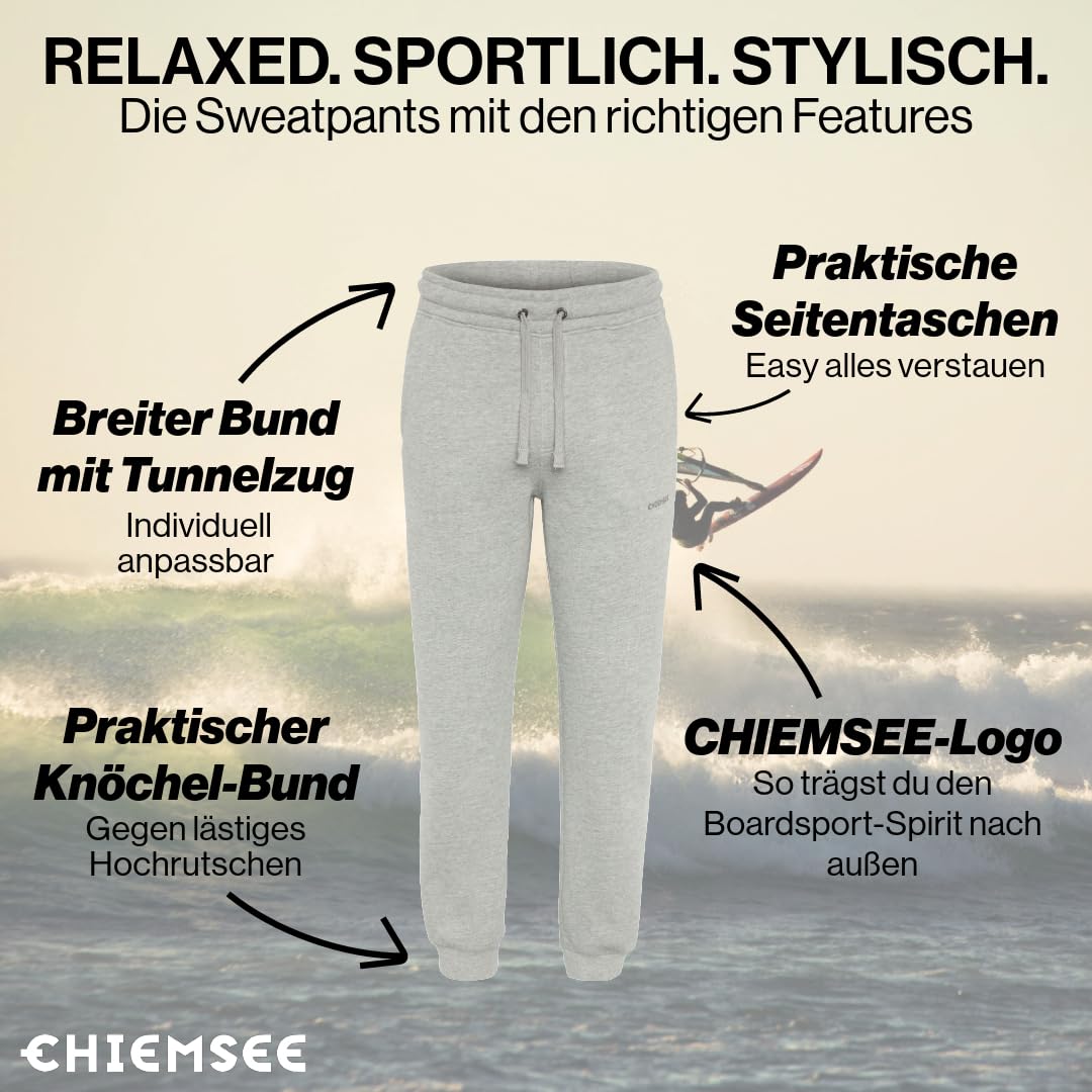CHIEMSEE Men’s Jogging Pants – Regular Fit Sweatpants