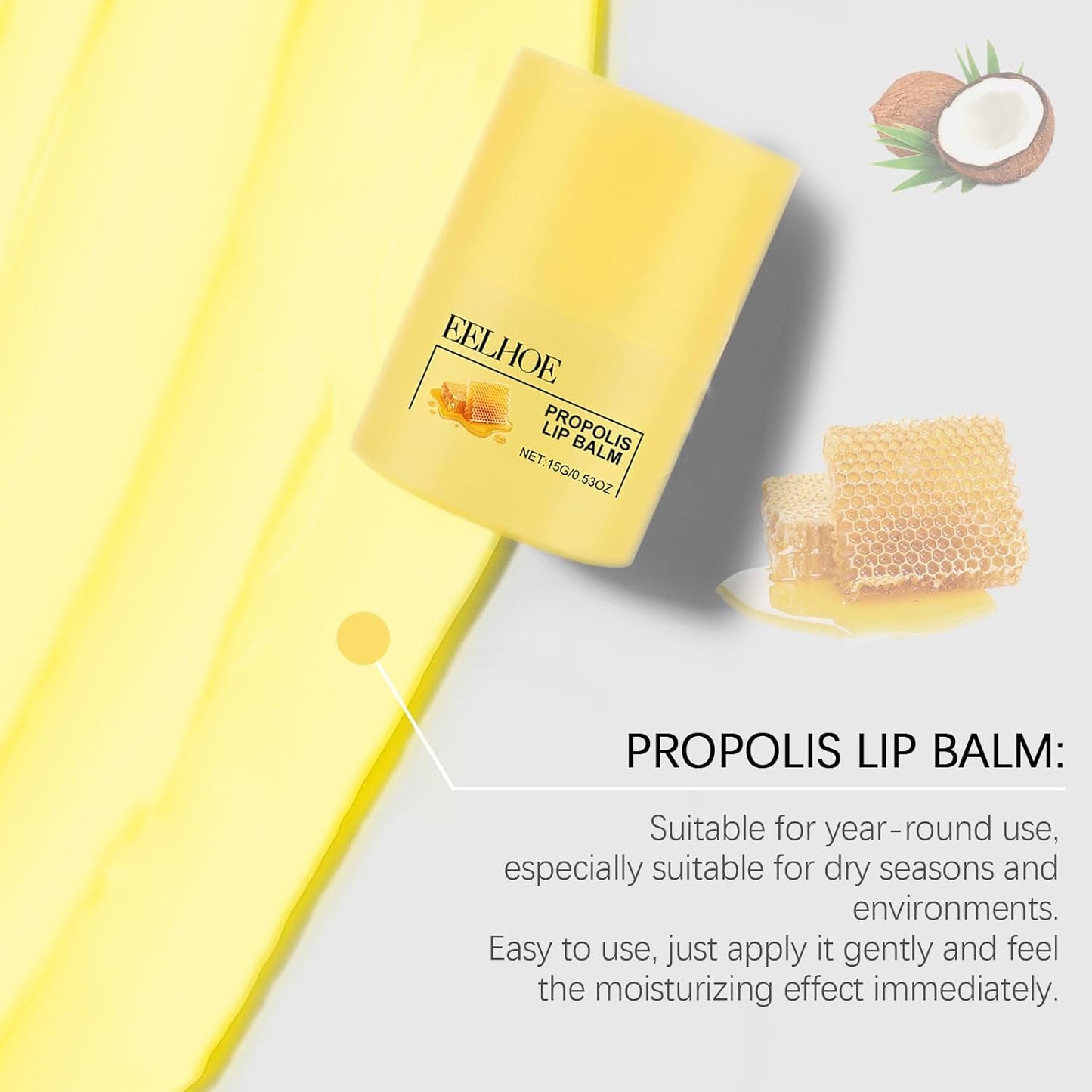 Honey Bee Lip Butter – Hydrating & Nourishing Lip Care
