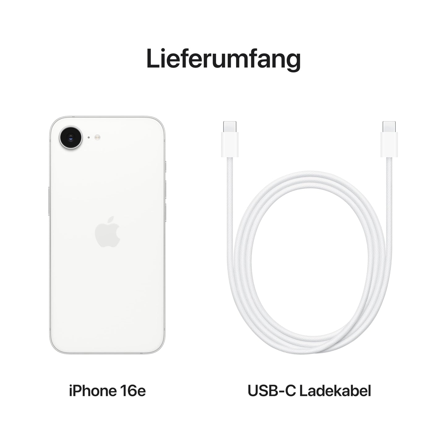 iPhone 16e - 6.1" Super Retina XDR - A18 Chip - 48MP Fusion Camera