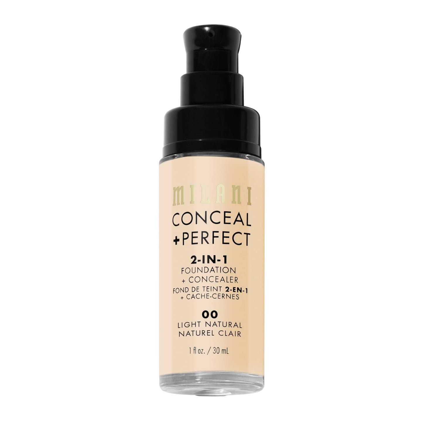MILANI Conceal + Perfect 2-In-1 Foundation + Concealer - Light Natural