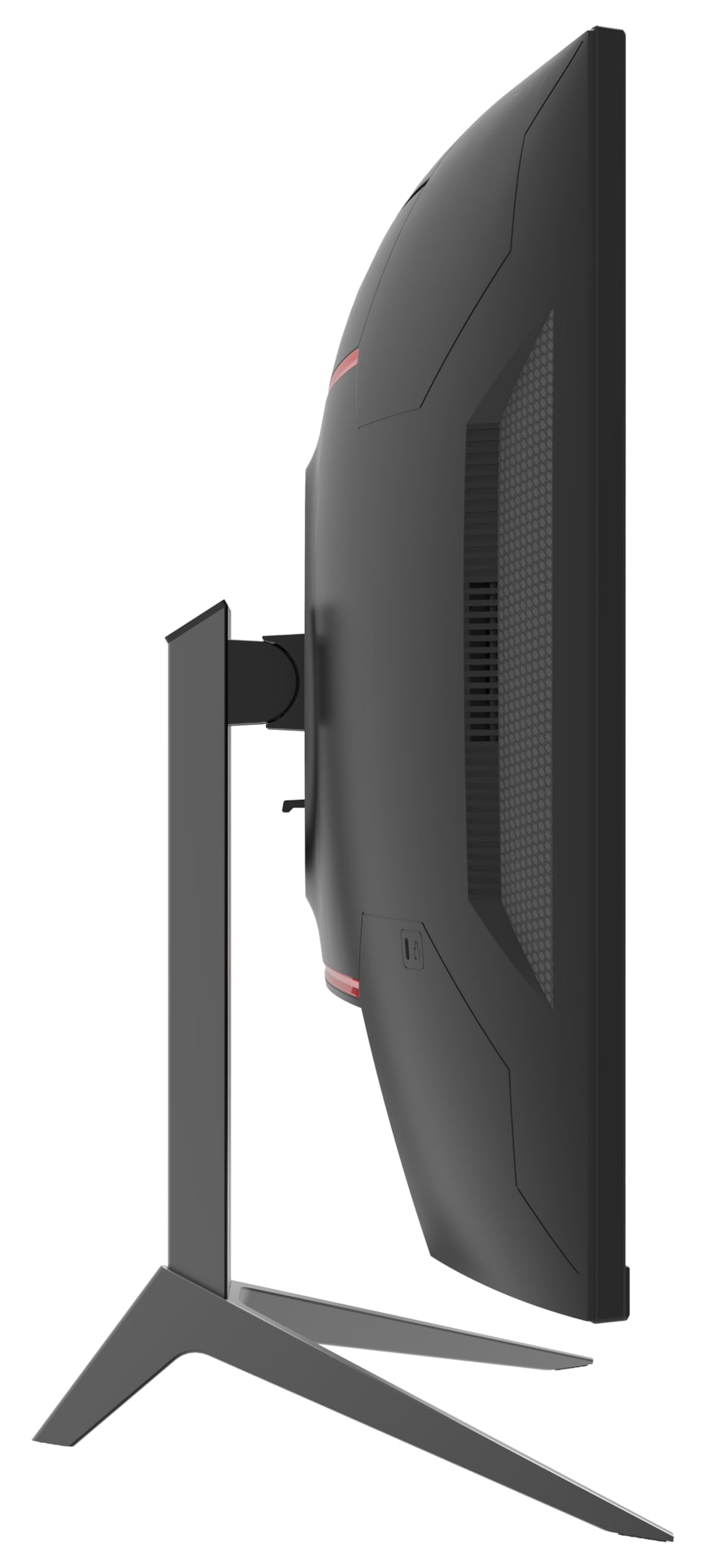 LC-POWER LC-M24-FHD-165-C-V2 24 Zoll Curved Gaming Monitor, FHD 1920x1080 Pixel, 1ms, 165Hz, AMD FreeSync, G Sync kompatibel, HDMI, Display Port, VESA