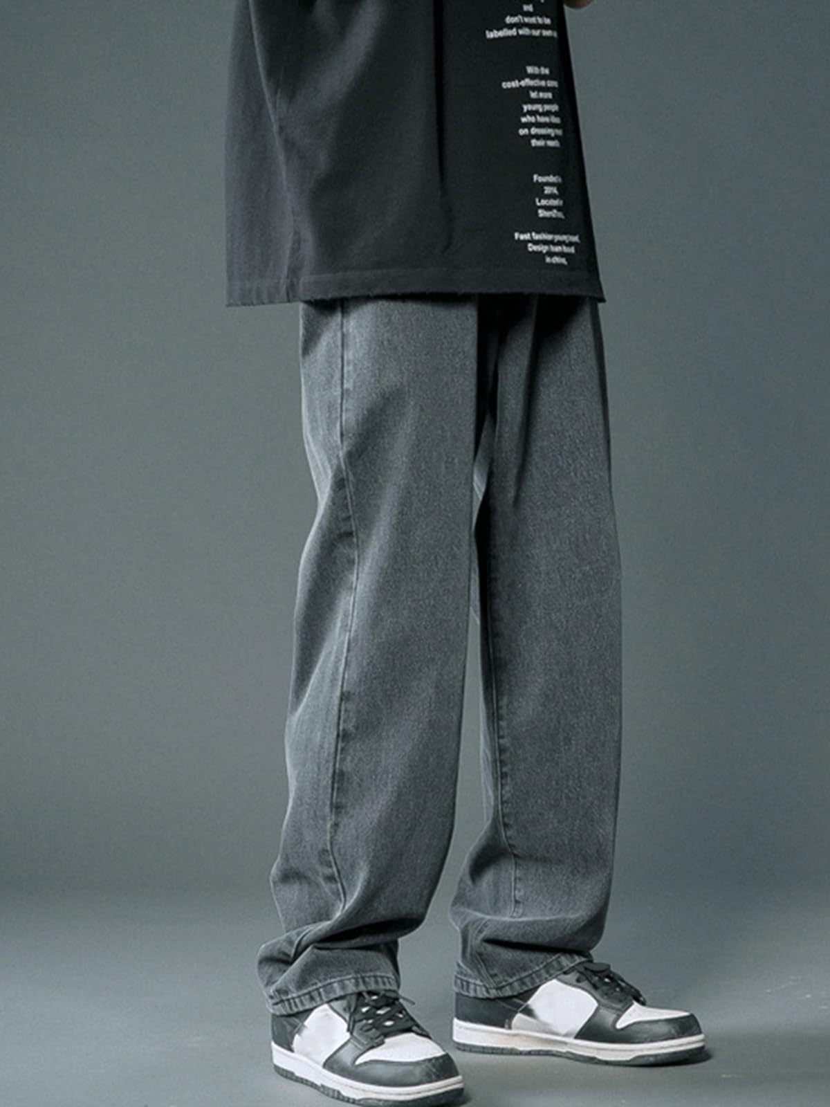 WANLAI Men’s Y2K Baggy Jeans
