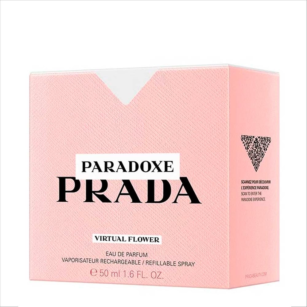 Prada Paradoxe Virtual Flower for Women Eau de Parfum, Spray, 45 ml, nachfüllbar