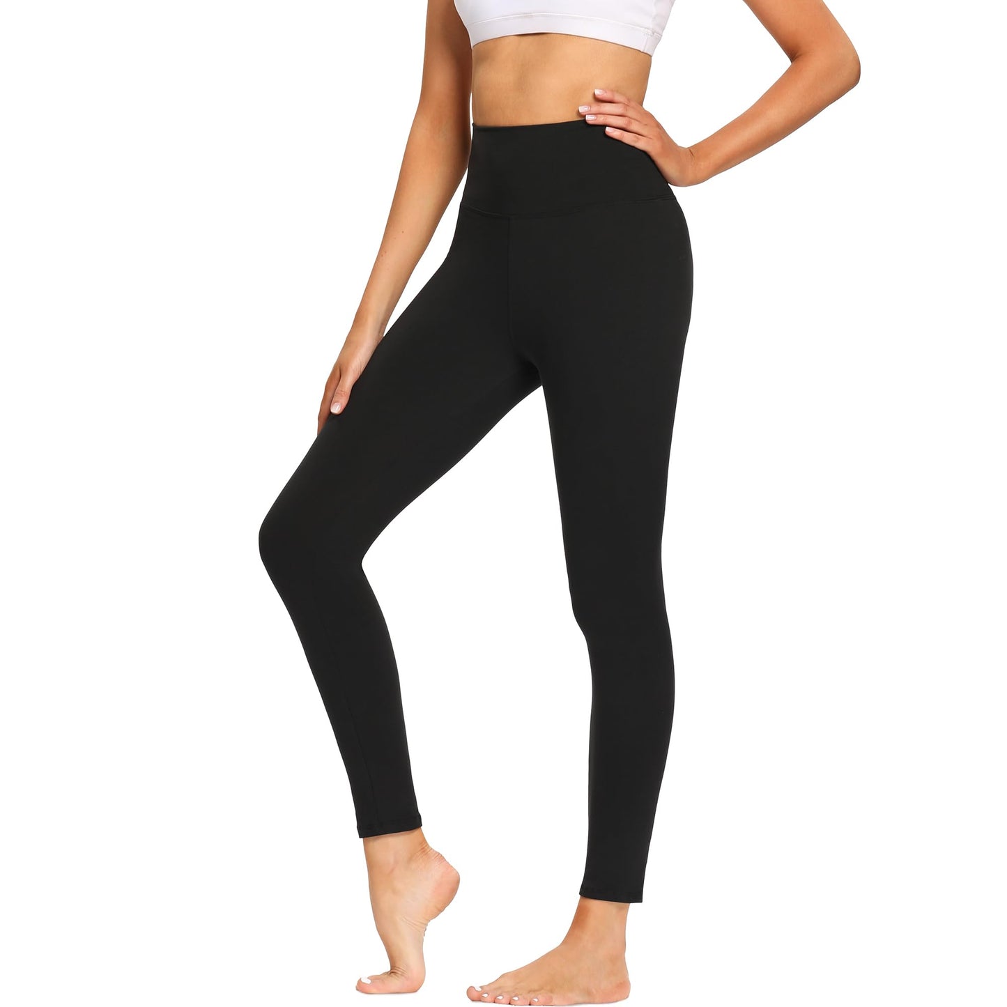 FOTOCITI Women’s High Waist Elastic Sport Leggings – Stretchy Fitness & Yoga Pants