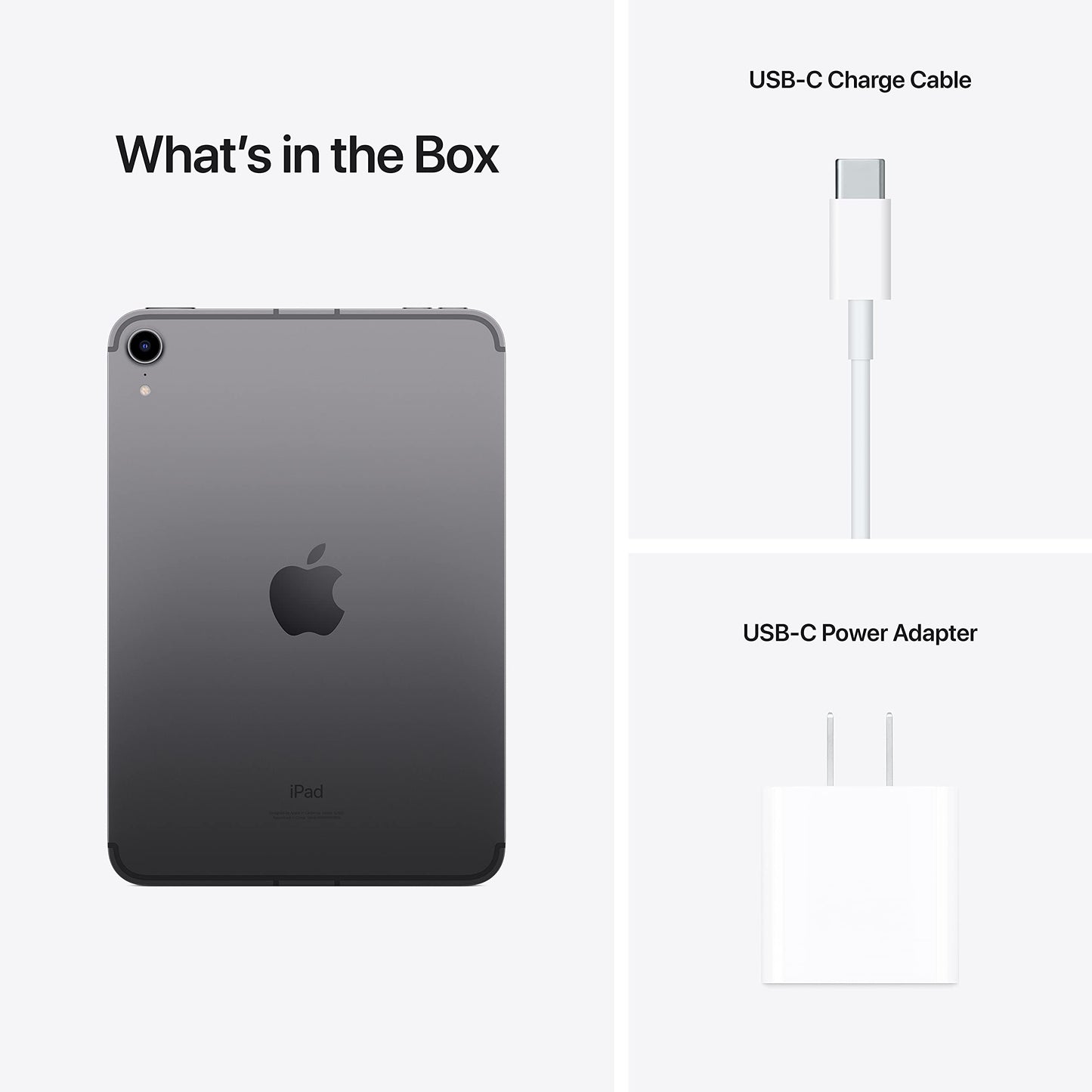 Apple iPad Mini (6th Gen) - A15 Bionic, 8.3” Liquid Retina Display, Wi-Fi 6