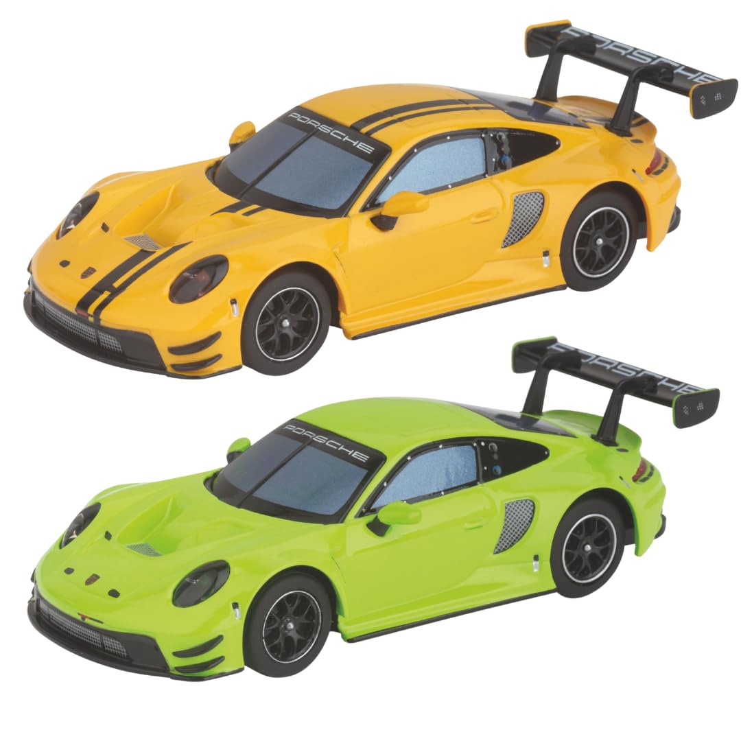 Carrera HYBRID Devil Drivers, Rennspaß der neuen Generation, Legendäre Rennboliden Porsche 911 GT3 R im Maßstab 1:50, Hybrid Technologie mit KIIUnterstützung, Steuerung per SmartphoneIApp