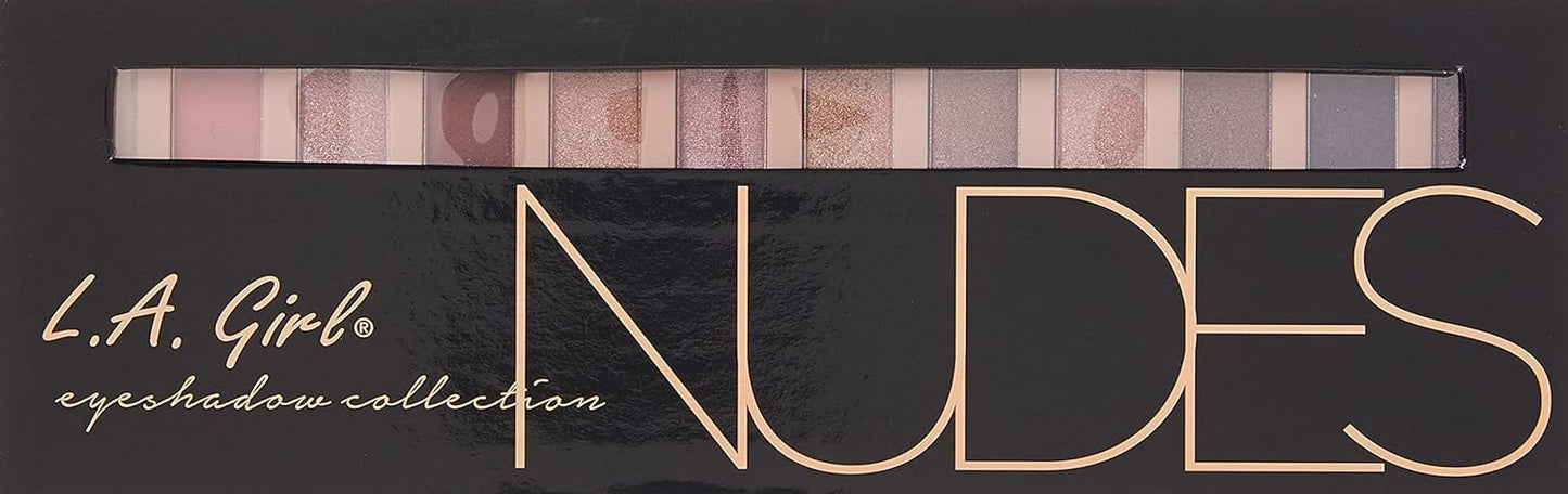 L.A. Girl Beauty Brick Eyeshadow Collection – Nude Shades for Effortless Eye Looks
