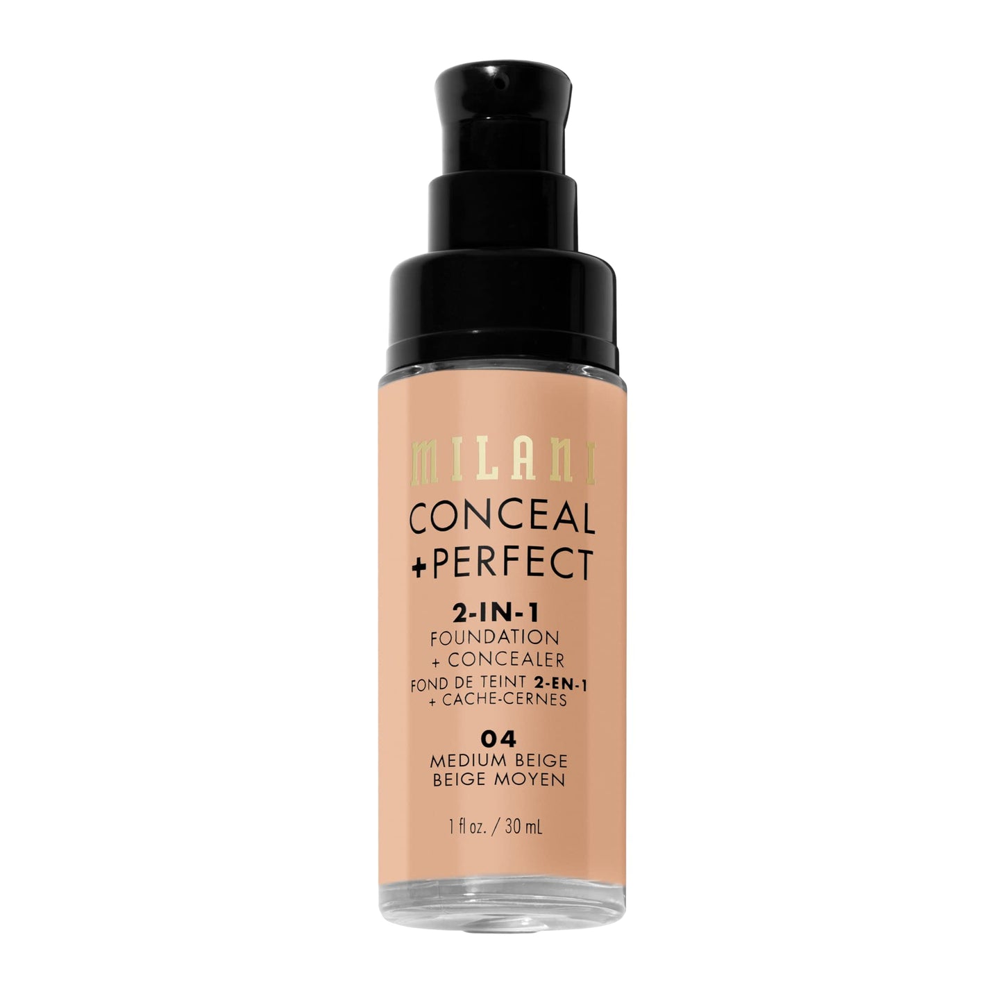 MILANI Conceal + Perfect 2-In-1 Foundation + Concealer - Light Natural