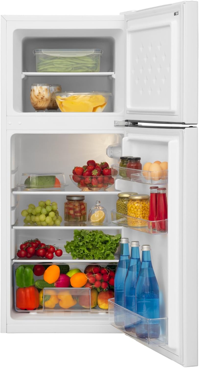 Amica DT 371 150 W fridge-freezer combination / 105 cm height/usable capacity 112 liters/white