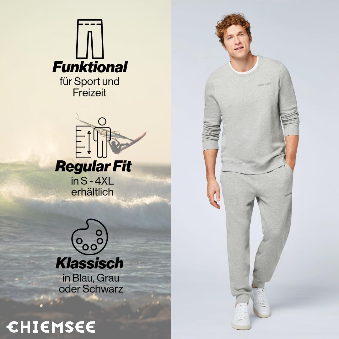 CHIEMSEE Men’s Jogging Pants – Regular Fit Sweatpants