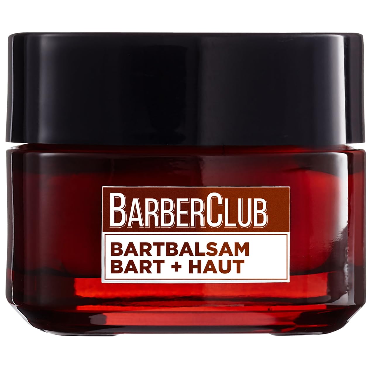 L'Oréal Men Expert Bartbalsam Bart + Haut für Männer, Unterstützung beim gesunden Bartwachstum, Bartpflege für Herren mit ätherischem Zedernholzöl, Barber Club, 1 x 50 ml