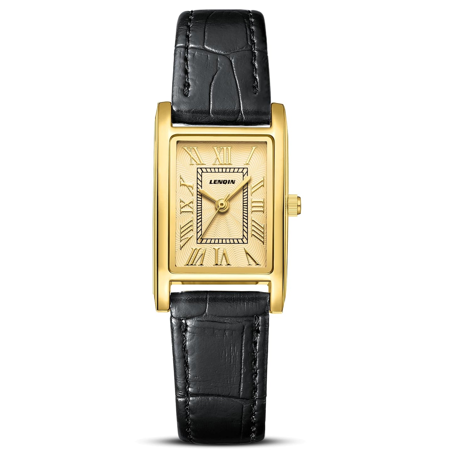 LN LENQIN Women's Watch Women's Classic Watch for Women Fashion Casual Waterproof Leather Analogue Quartz Women's Watch