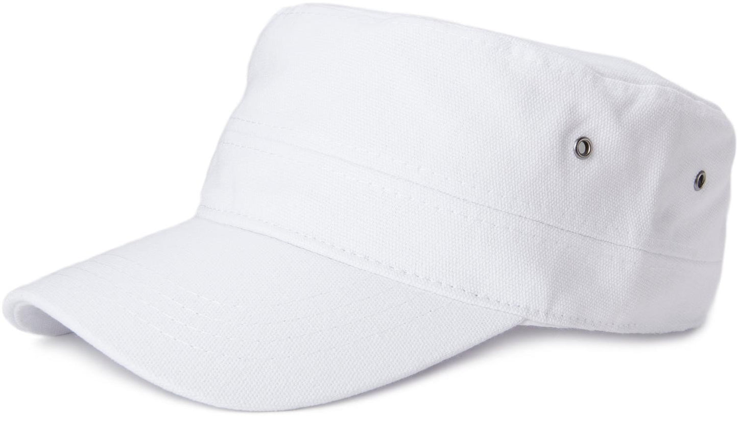 styleBREAKER Unisex Cap im Military-Stil aus robustem Baumwoll-Canvas, Klettverschluss verstellbar 04023020