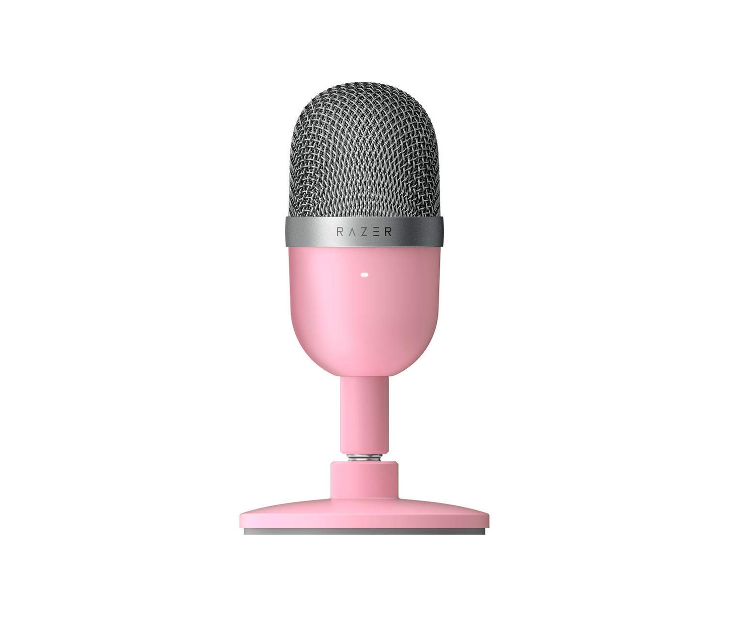 Razer Seiren V3 Mini - Ultrakompaktes USB-Mikrofon (14mm Supernieren Kondensatormikrofon, Tap-to-Mute-Sensor mit LED-Anzeige, integrierter Stoßdämpfer, Plug-and-Play Design) Schwarz