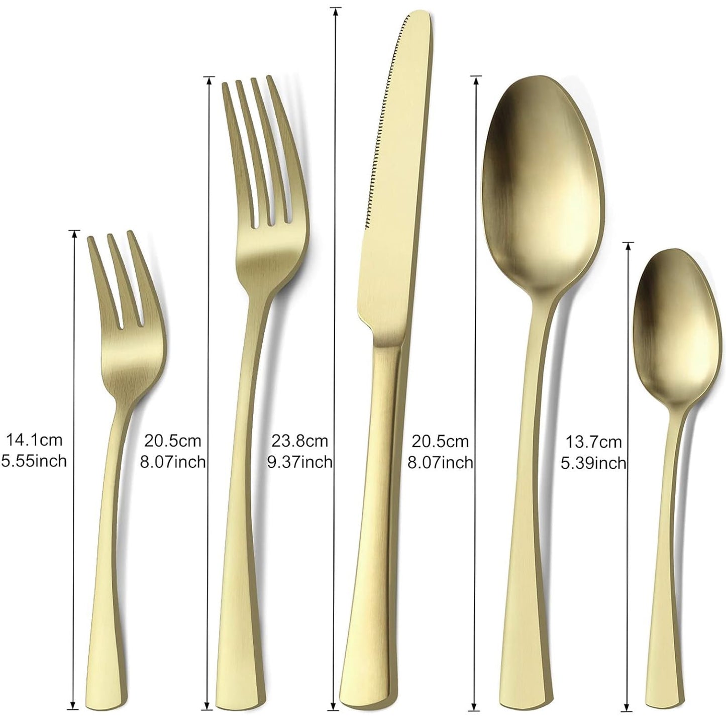 Bestdin Besteck Set 6 Personen, 30 teilig Edelstahl Besteckset, Essbesteck Set mit Messer Gabel Löffel, Hochwertiges Edelstahlbesteck, Spülmaschinenfest.