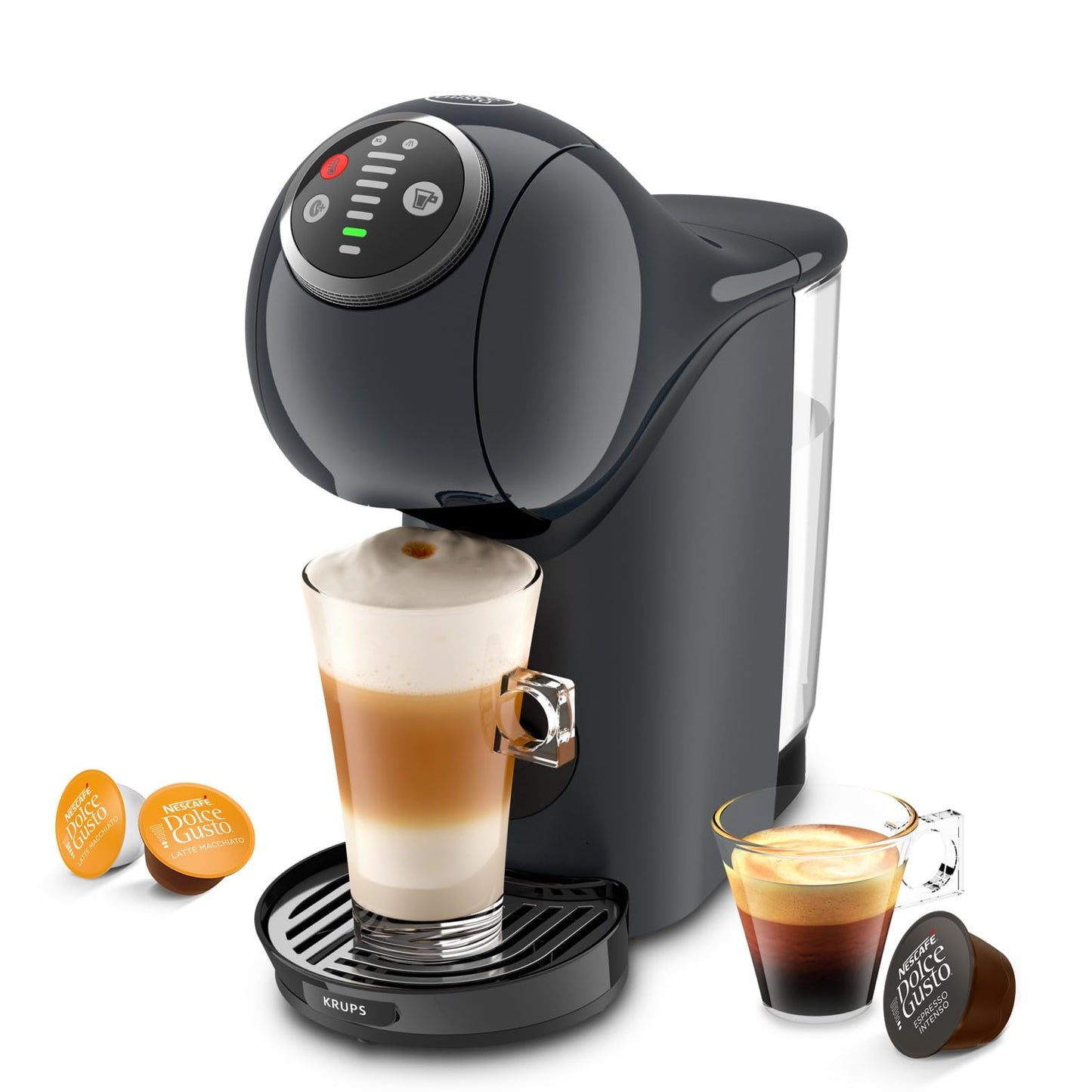 NESCAFÉ DOLCE GUSTO GENIO S PLUS by KRUPS rot automatische Kaffeekapselmaschine