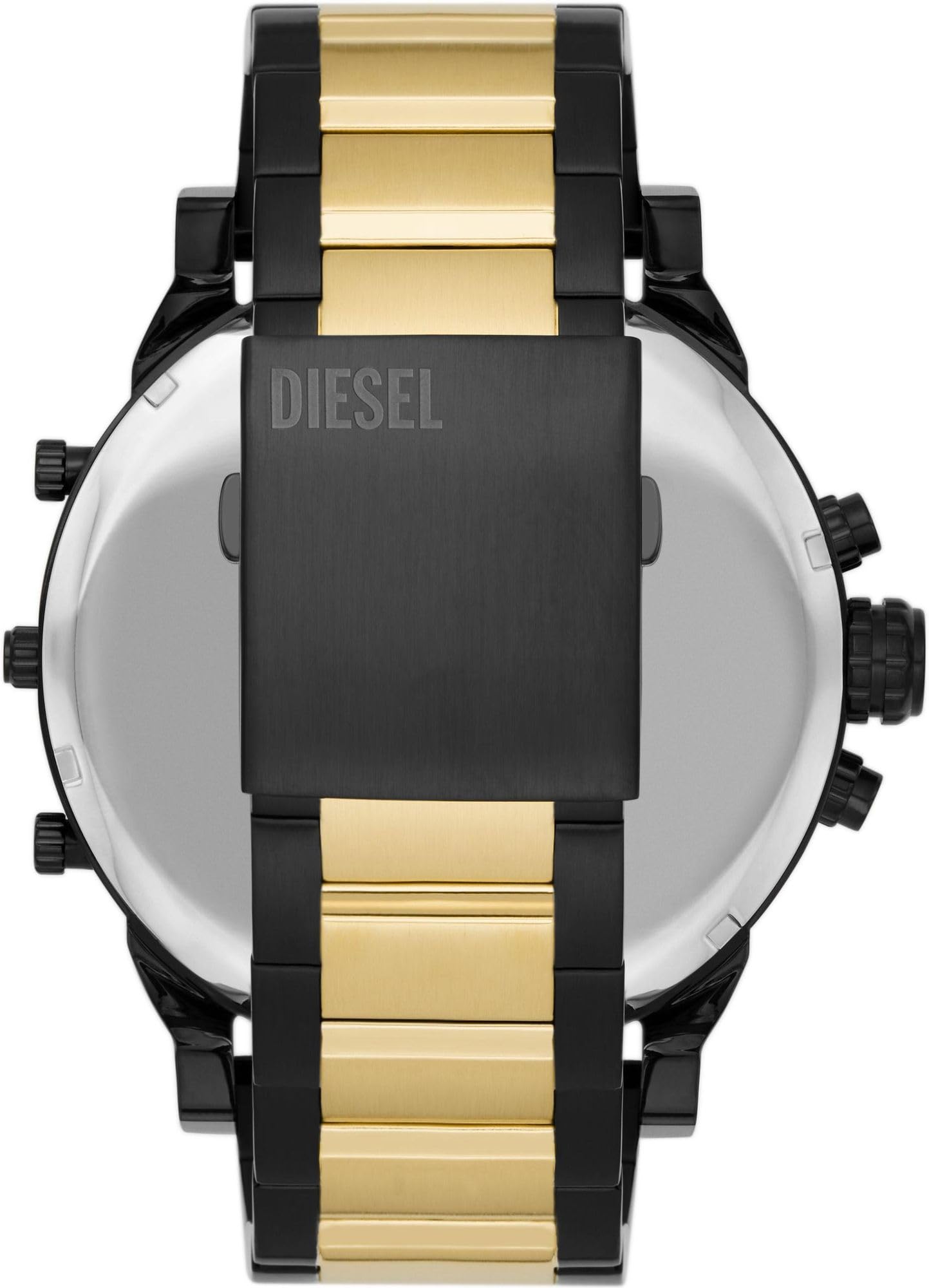 Diesel Mr. Daddy Men's Multifunctional Watch with Silicone, Stainless Steel or Leather Strap