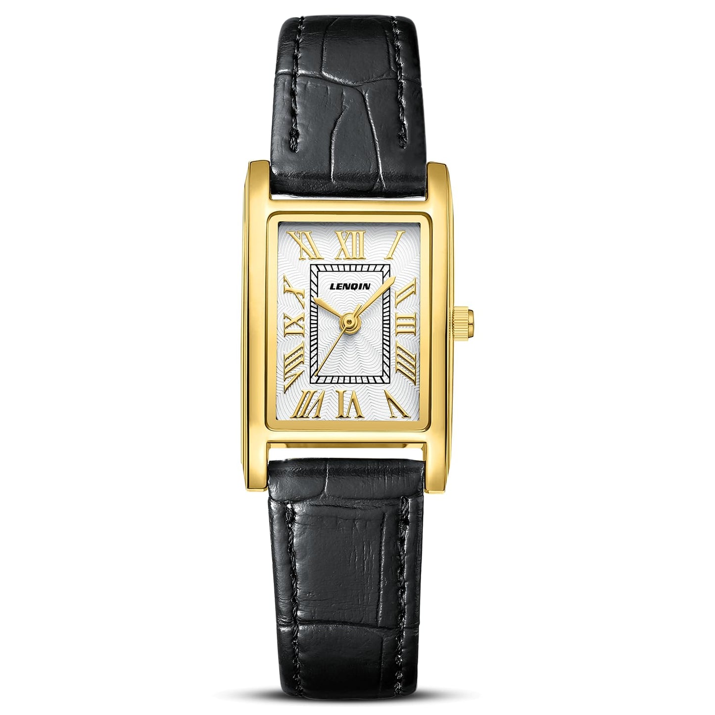 LN LENQIN Women's Watch Women's Classic Watch for Women Fashion Casual Waterproof Leather Analogue Quartz Women's Watch