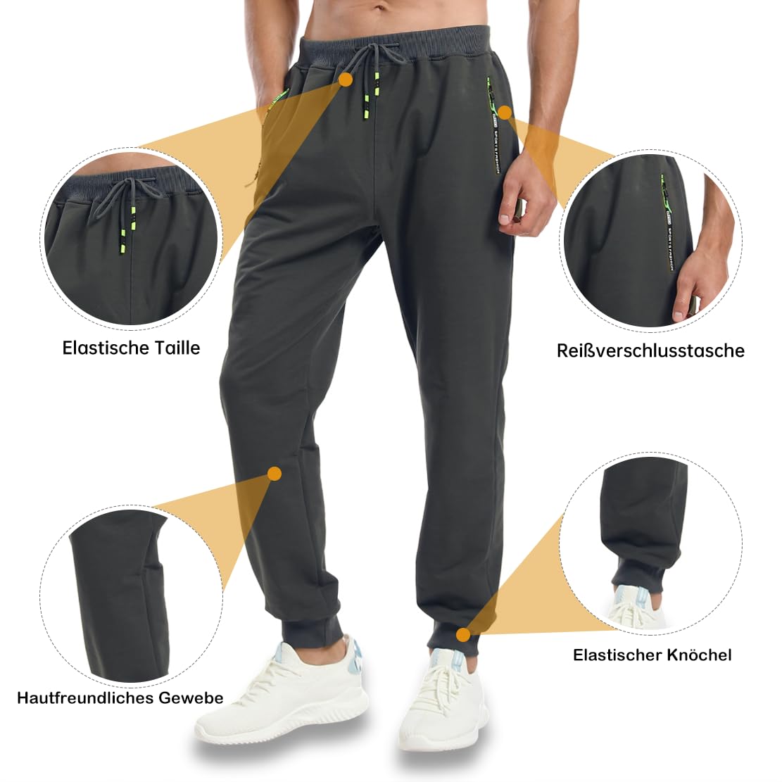 Tansozer Men’s Cotton Jogging Pants