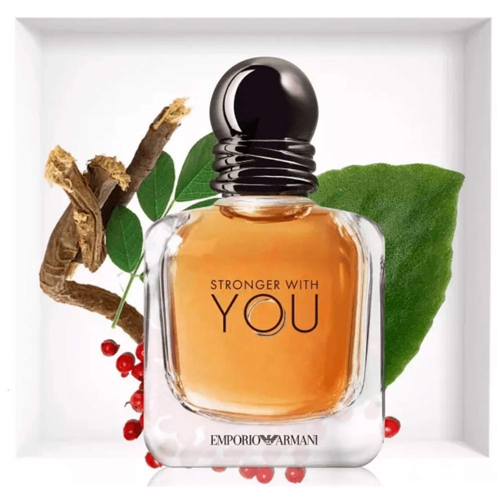 Giorgio Armani Collezioni Eau de Toilette Stronger with you emporio, 100 ml / 3.4 oz | 1er Pack