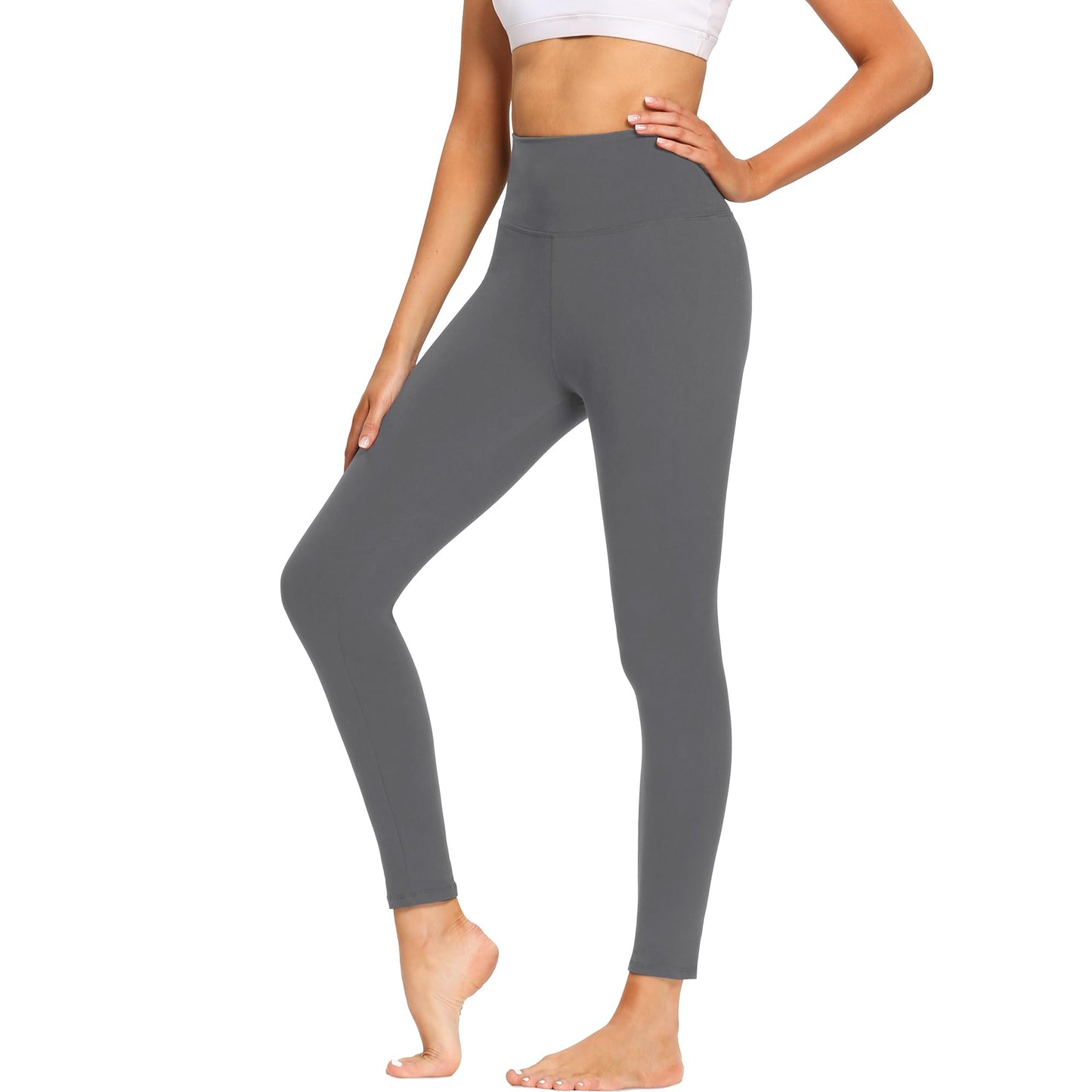 FOTOCITI Women’s High Waist Elastic Sport Leggings – Stretchy Fitness & Yoga Pants
