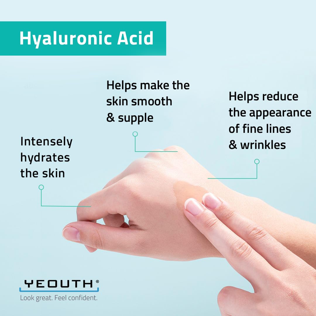 YEOUTH Hyaluronic Acid Serum – Intense Hydration for All Skin Types