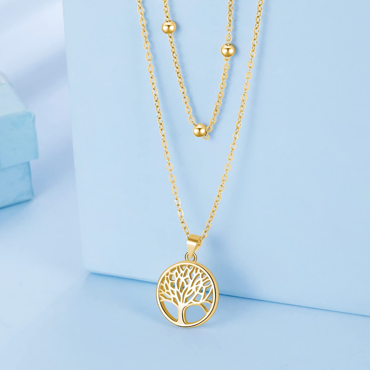 Lydreewam Women's Tree of Life Necklace