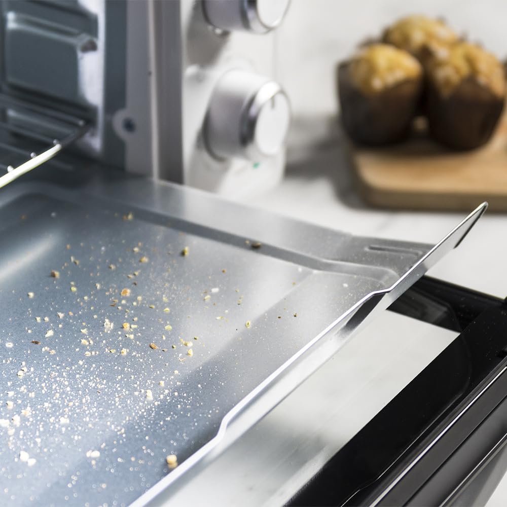 Cecotec Tischofen Bake&Toast 1090 Black, 10 L, 1000 W, 60-Minuten-Timer, Temperaturregelung bis zu 230ºC, Backblech, Grillrost und Zange mit Griff