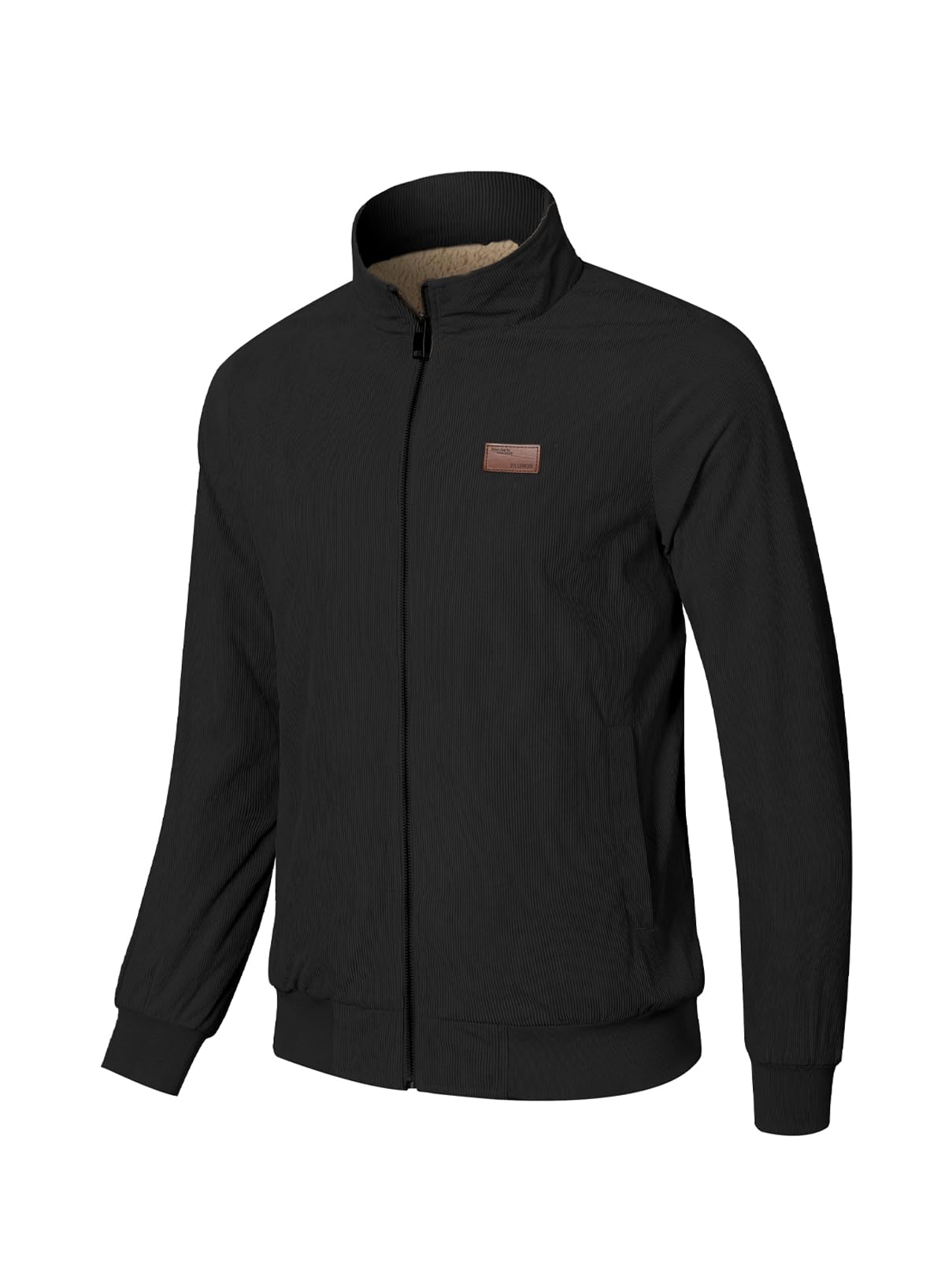 Men’s Corduroy Jacket – Fleece-Lined Winter Coat