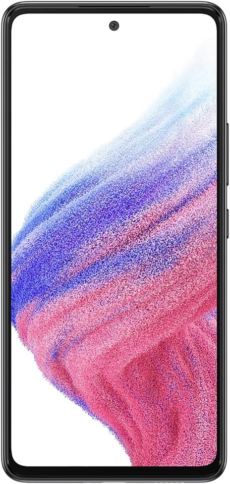 Samsung Galaxy A53 5G 128GB (6GB RAM) Dual SIM GSM Unlocked - Awesome Black
