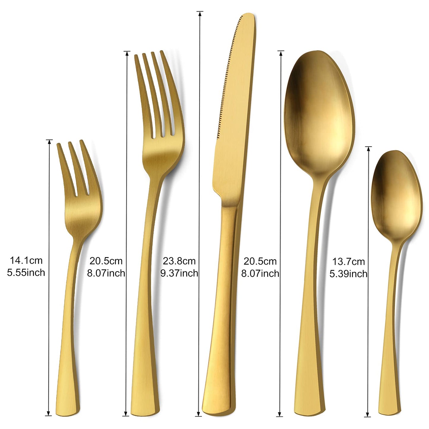 Bestdin Besteck Set 6 Personen, 30 teilig Edelstahl Besteckset, Essbesteck Set mit Messer Gabel Löffel, Hochwertiges Edelstahlbesteck, Spülmaschinenfest.