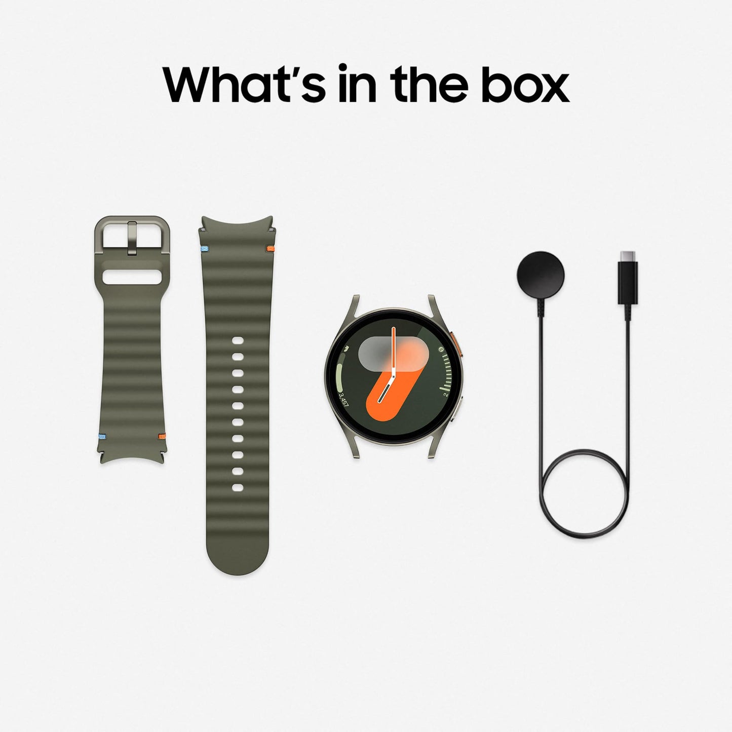 Samsung Galaxy Watch7 Smartwatch, Fitness-Uhr, Fitness Tracker und Aktivitätstracker, 44 mm, Bluetooth, Silver, Inkl. 36 Monate Herstellergarantie
