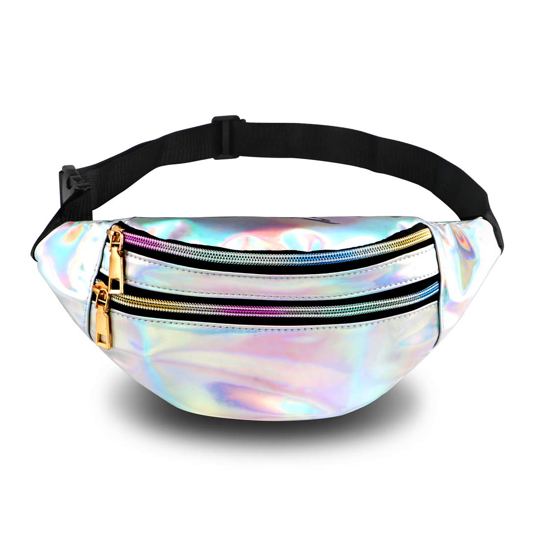 Waterproof Fashion Waist Bag – Reflective Fanny Pack