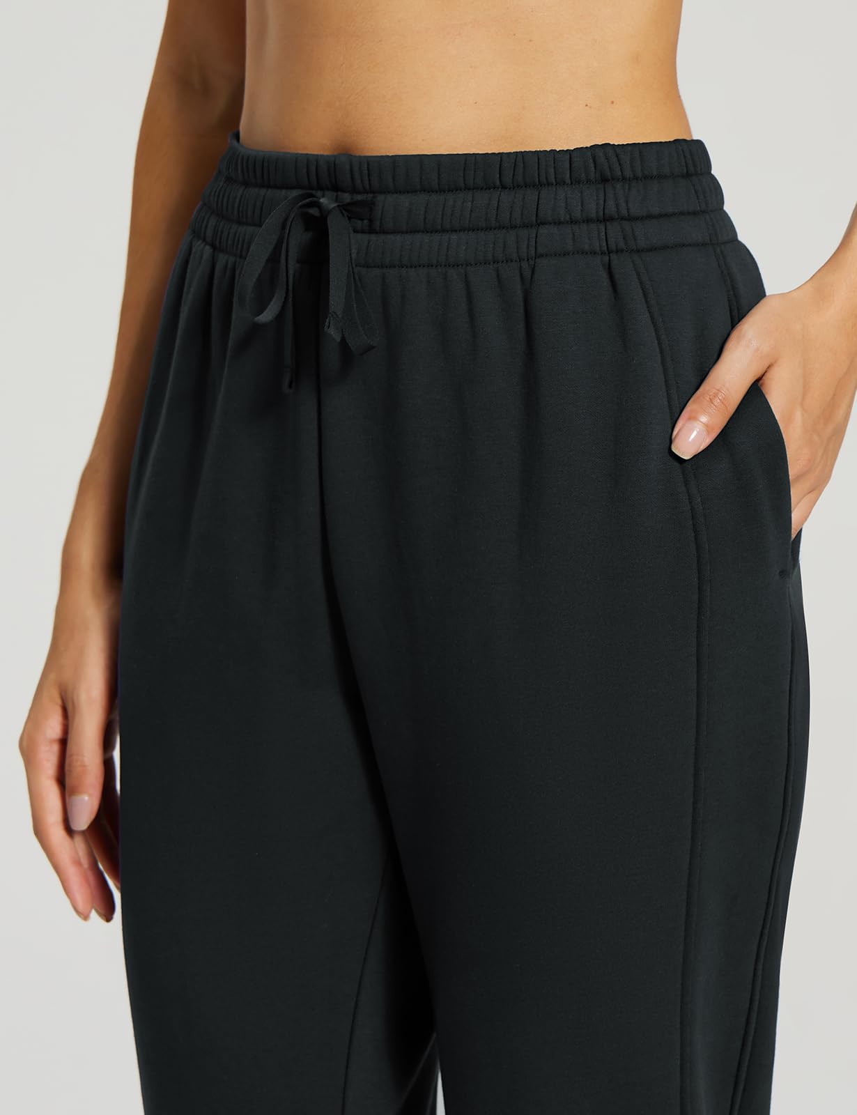 baleaf Women’s Winter Jogging Pants – Fleece-Lined Cotton Blend Sweatpants