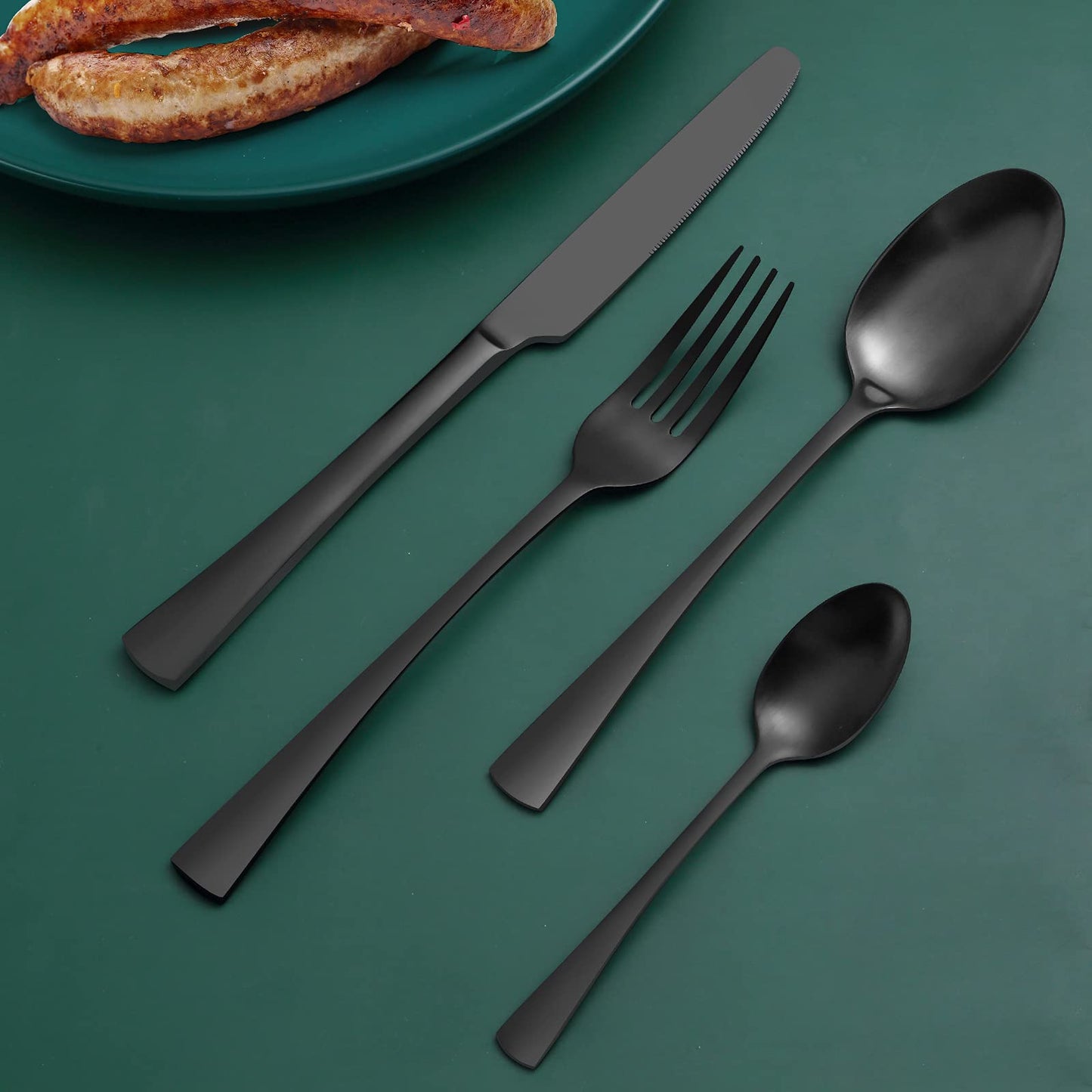 Bestdin Besteck Set 6 Personen, 30 teilig Edelstahl Besteckset, Essbesteck Set mit Messer Gabel Löffel, Hochwertiges Edelstahlbesteck, Spülmaschinenfest.