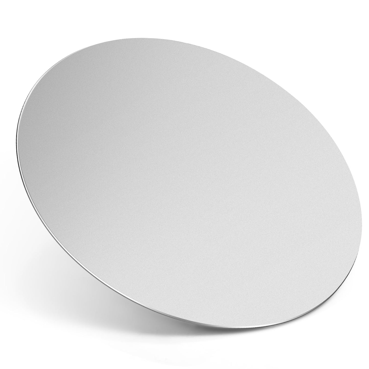 TERRATUTOR Aluminium Metall Mauspad mit Rutschfester Gummibasis und Mikrosandstrahllegierungsoberfläche für Schnelle und Präzise Kontrolle | Silber