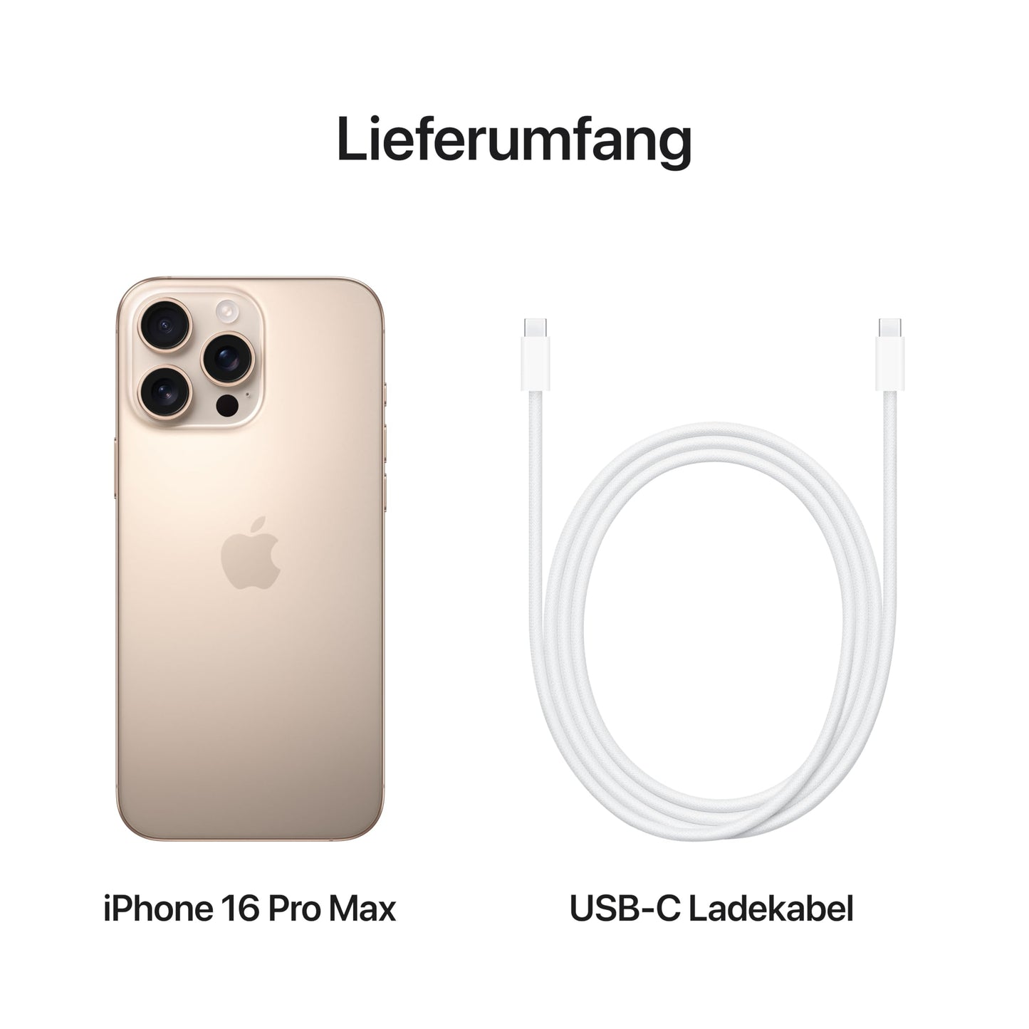 Apple iPhone 16 Pro Max 256 GB: 5G Handy mit Kamerasteuerung, 4K 120 Dolby Vision und einem großen Sprung bei der Batterielaufzeit. Funktioniert mit AirPods, Titan Schwarz