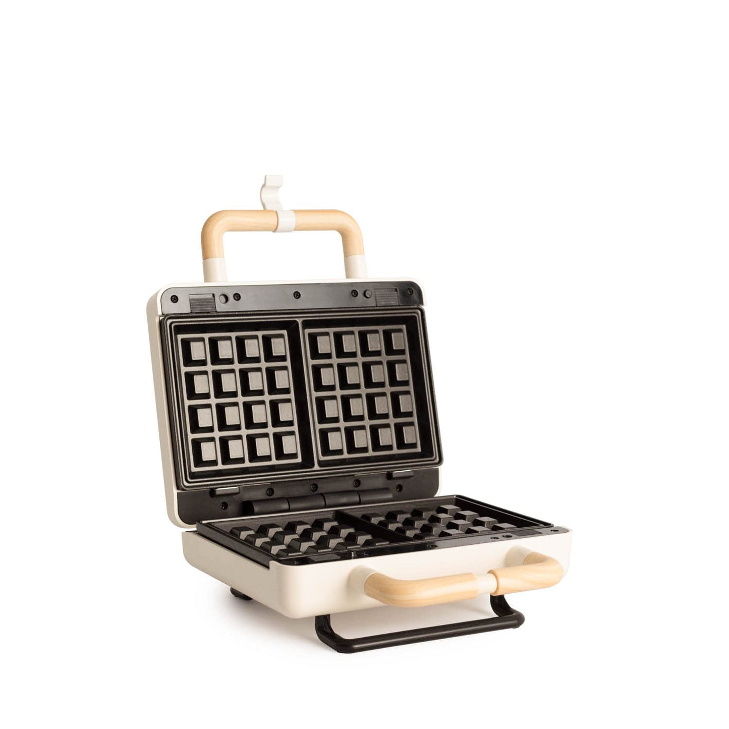CREATE/STONE STUDIO/Sandwichmaker und Waffeleisen in Rosa-Barbie / 2 austauschbare Antihaftplatten, 1 Scheibe, 100º Offnung, BPA-frei, 105º Öffnung, Cool-Touch-Griff, 600W