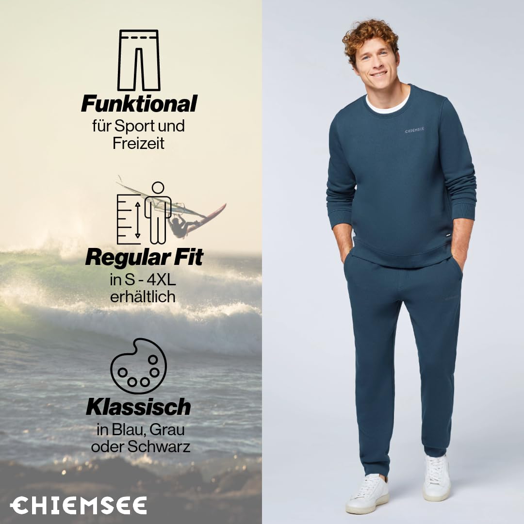CHIEMSEE Men’s Jogging Pants – Regular Fit Sweatpants